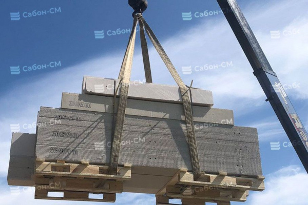Газосиликатные блоки Бонолит Дмитров D400 625х200х500 стеновые
