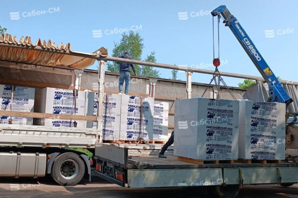 Газобетонные блоки Могилевский КСИ D400 625х250х200 стеновые